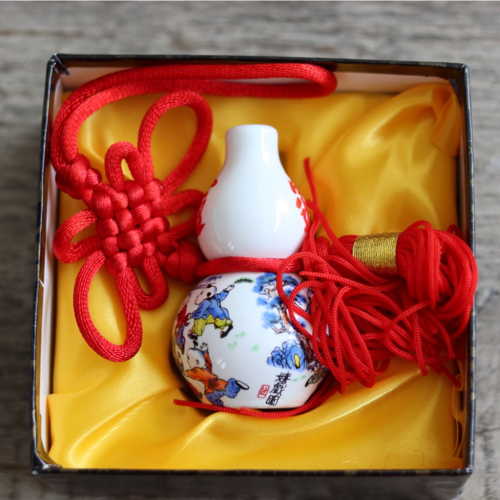 Hyatt Taipei Chinese Lucky Gourd - Chinese Feng Shui Collectible Good Luck Car